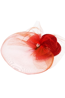 CAPPELLINO CON FIOCCO ROSSO